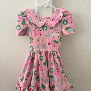 Girlhood Little Stocking Co Girl Christmas Dress